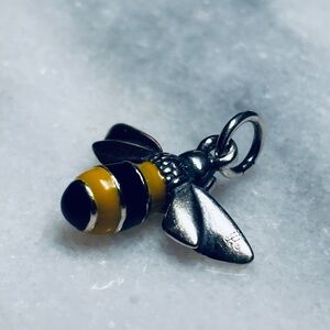 James Avery Enamel Bumble Bee Charm new!